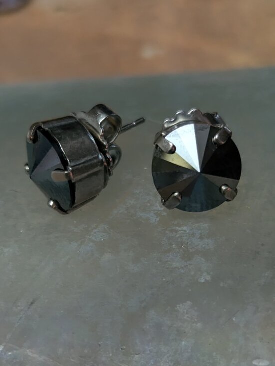 Sorrelli Jewelry - Sorrelli Stud Earrings evening moon palladium